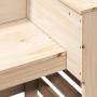 Hoher Gartentisch aus massivem Kiefernholz 113,5x50x103 cm von , Gartentische - Ref: Foro24-832530, Preis: 150,71 €, Rabatt: %