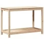 Mesa de plantación con estante madera maciza pino 108x50x75 cm de , Soportes para macetas - Ref: Foro24-832402, Precio: 90,25...