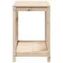 Mesa de plantación con estante madera maciza pino 108x50x75 cm de , Soportes para macetas - Ref: Foro24-832402, Precio: 90,25...