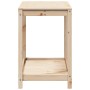 Mesa de plantación con estante madera maciza pino 108x50x75 cm by , Pot stands - Ref: Foro24-832402, Price: 94,16 €, Discount: %