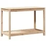 Mesa de plantación con estante madera maciza pino 108x50x75 cm de , Soportes para macetas - Ref: Foro24-832402, Precio: 90,25...