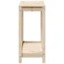 Pflanzentisch mit massivem Kiefernholzregal 108x35x75 cm. von , Topfständer - Ref: Foro24-832392, Preis: 67,43 €, Rabatt: %