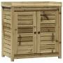 Pflanzentisch mit Regalen aus imprägniertem Holz 82,5x50x86,5 cm von , Topfständer - Ref: Foro24-832421, Preis: 217,12 €, Rab...