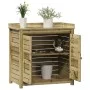 Pflanzentisch mit Regalen aus imprägniertem Holz 82,5x50x86,5 cm von , Topfständer - Ref: Foro24-832421, Preis: 217,12 €, Rab...
