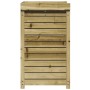 Mesa plantación con estantes madera impregnada 82,5x50x86,5 cm by , Pot stands - Ref: Foro24-832421, Price: 220,93 €, Discoun...