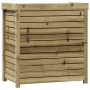 Mesa plantación con estantes madera impregnada 82,5x50x86,5 cm by , Pot stands - Ref: Foro24-832421, Price: 220,93 €, Discoun...