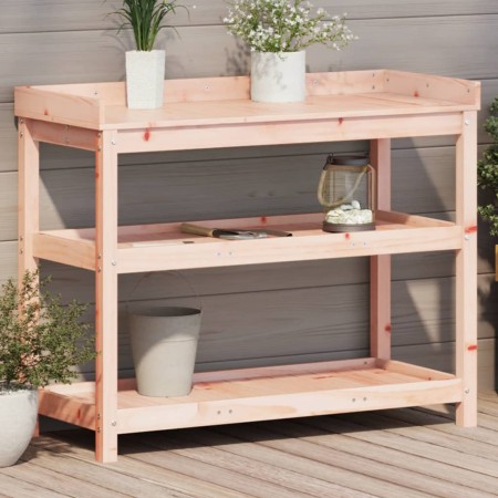 Mesa de plantación con estantes madera Douglas 108x45x86,5 cm by , Pot stands - Ref: Foro24-832440, Price: 121,93 €, Discount: %