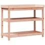 Mesa de plantación con estantes madera Douglas 108x45x86,5 cm de , Soportes para macetas - Ref: Foro24-832440, Precio: 120,32...