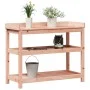 Mesa de plantación con estantes madera Douglas 108x45x86,5 cm de , Soportes para macetas - Ref: Foro24-832440, Precio: 120,32...