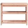 Mesa de plantación con estantes madera Douglas 108x45x86,5 cm de , Soportes para macetas - Ref: Foro24-832440, Precio: 120,32...