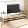 Oak plywood display table support 100x24x13 cm by vidaXL, Monitor and TV stands - Ref: Foro24-800336, Price: 33,42 €, Discoun...