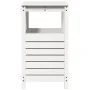 Mesa plantación con estantes madera pino blanco 82,5x45x81 cm by , Pot stands - Ref: Foro24-832428, Price: 140,86 €, Discount: %
