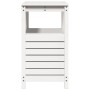 Mesa plantación con estantes madera pino blanco 82,5x45x81 cm by , Pot stands - Ref: Foro24-832428, Price: 147,04 €, Discount: %