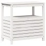 Pflanzentisch mit Regalen aus weißem Kiefernholz 82,5x45x81 cm von , Topfständer - Ref: Foro24-832428, Preis: 141,17 €, Rabat...