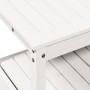 Mesa plantación con estantes madera pino blanco 82,5x45x81 cm by , Pot stands - Ref: Foro24-832428, Price: 147,04 €, Discount: %