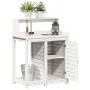 Mesa plantación con estantes madera pino blanco 82,5x50x109,5cm by , Pot stands - Ref: Foro24-832423, Price: 179,64 €, Discou...