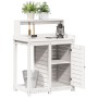 Mesa plantación con estantes madera pino blanco 82,5x50x109,5cm by , Pot stands - Ref: Foro24-832423, Price: 181,97 €, Discou...