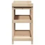 Pflanzentisch mit Regalen aus Kiefernholz 108x45x86,5 cm von , Topfständer - Ref: Foro24-832437, Preis: 110,53 €, Rabatt: %