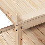 Mesa de plantación con estantes madera pino 108x45x86,5 cm by , Pot stands - Ref: Foro24-832437, Price: 115,54 €, Discount: %