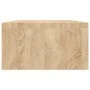 Oak plywood display table support 100x24x13 cm by vidaXL, Monitor and TV stands - Ref: Foro24-800336, Price: 33,42 €, Discoun...