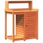 Mesa plantación con estantes madera pino marrón 82,5x50x109,5cm by , Pot stands - Ref: Foro24-844636, Price: 147,86 €, Discou...