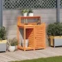 Mesa plantación con estantes madera pino marrón 82,5x50x109,5cm by , Pot stands - Ref: Foro24-844636, Price: 147,86 €, Discou...