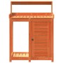 Pflanzentisch mit Regalen aus braunem Kiefernholz 82,5x50x109,5cm von , Topfständer - Ref: Foro24-844636, Preis: 149,42 €, Ra...