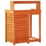 Mesa plantación con estantes madera pino marrón 82,5x50x109,5cm by , Pot stands - Ref: Foro24-844636, Price: 147,86 €, Discou...
