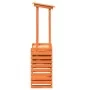 Mesa alta bar de jardín madera maciza marrón 112,5x57x195,5 cm by , Garden tables - Ref: Foro24-844641, Price: 192,35 €, Disc...