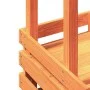 Mesa alta bar de jardín madera maciza marrón 112,5x57x195,5 cm by , Garden tables - Ref: Foro24-844641, Price: 192,35 €, Disc...