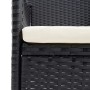 Garden furniture set 9 pieces and black synthetic rattan cushions by , Garden sets - Ref: Foro24-3095020, Price: 637,91 €, Di...