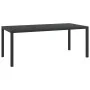 9-teiliges Gartenmöbel-Set und Kissen aus synthetischem Rattan schwarz von , Gartensets - Ref: Foro24-3095020, Preis: 706,88 ...