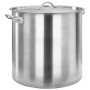 Edelstahltopf 98 L 50x50 cm von vidaXL, hohe Töpfe - Ref: Foro24-51137, Preis: 200,17 €, Rabatt: %