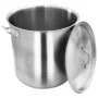 Edelstahltopf 98 L 50x50 cm von vidaXL, hohe Töpfe - Ref: Foro24-51137, Preis: 206,69 €, Rabatt: %