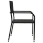7-teiliges Garten-Esszimmerset aus synthetischem Rattan, schwarz von , Gartensets - Ref: Foro24-3156759, Preis: 316,49 €, Rab...