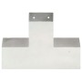X-förmiger Polverbinder Metall verzinkt 91x91 mm von , Zaunpfosten - Ref: Foro24-145475, Preis: 35,79 €, Rabatt: %
