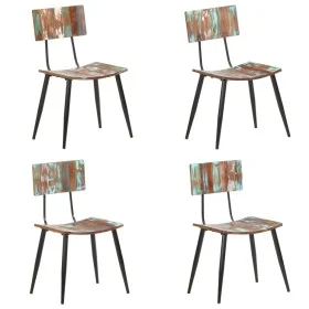 Esszimmerstühle 4 Einheiten aus massivem recyceltem Holz von , Essstühle - Ref: Foro24-3056368, Preis: 363,16 €, Rabatt: %