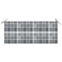 Banco de jardín 2 plazas madera eucalipto gris y cojín 120 cm de , Bancos de jardín - Ref: Foro24-3061037, Precio: 192,58 €, ...