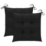 Stühle und Gartentisch mit Kissen aus massivem Akazienholz von , Gartensets - Ref: Foro24-3061297, Preis: 150,95 €, Rabatt: %