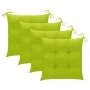 Garden chairs with cushions 4 pcs solid acacia wood in gray by , Garden chairs - Ref: Foro24-3061274, Price: 273,13 €, Discou...