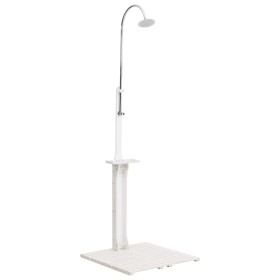 Wooden garden shower by vidaXL, Pool and spa accessories - Ref: Foro24-48207, Price: 112,11 €, Discount: %