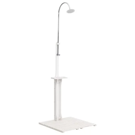 Ducha de jardín de madera de vidaXL, Accesorios para piscinas y spa - Ref: Foro24-48207, Precio: 114,37 €, Descuento: %