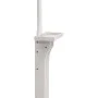 Ducha de jardín de madera de vidaXL, Accesorios para piscinas y spa - Ref: Foro24-48207, Precio: 114,37 €, Descuento: %