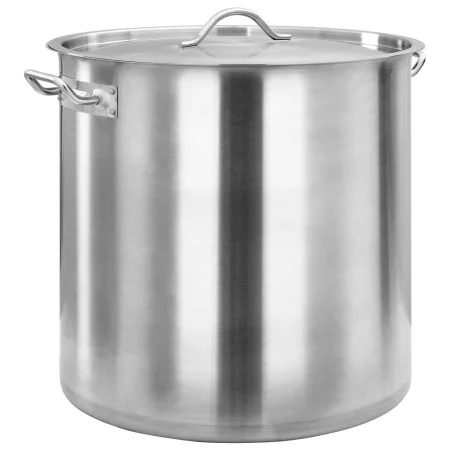 Olla de acero inoxidable 50 L 40x40 cm de vidaXL, Ollas altas - Ref: Foro24-51135, Precio: 116,39 €, Descuento: %