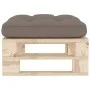 Gartenhocker aus imprägnierten Kiefernholzpaletten von , Modulare Sofas für den Außenbereich - Ref: Foro24-3066465, Preis: 56...
