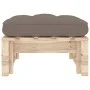 Gartenhocker aus imprägnierten Kiefernholzpaletten von , Modulare Sofas für den Außenbereich - Ref: Foro24-3066465, Preis: 56...