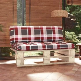 Central pallet sofa for garden made of impregnated pine wood by , Modular outdoor sofas - Ref: Foro24-3066541, Price: 118,43 ...