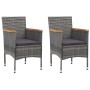 5-piece gray garden dining set by , Garden sets - Ref: Foro24-3067688, Price: 330,66 €, Discount: %