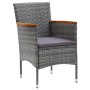 5-piece gray garden dining set by , Garden sets - Ref: Foro24-3067688, Price: 330,66 €, Discount: %