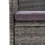 Juego de comedor de jardín de 5 piezas gris de , Conjuntos de jardín - Ref: Foro24-3067688, Precio: 330,51 €